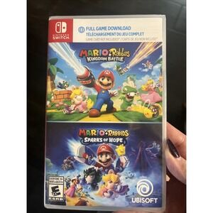 Mario + Rabbids Kingdom Battle and Sparks of Hope Bundle - Nintendo Switch